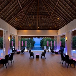 Paradisus Playa Del Carmen wedding reception area