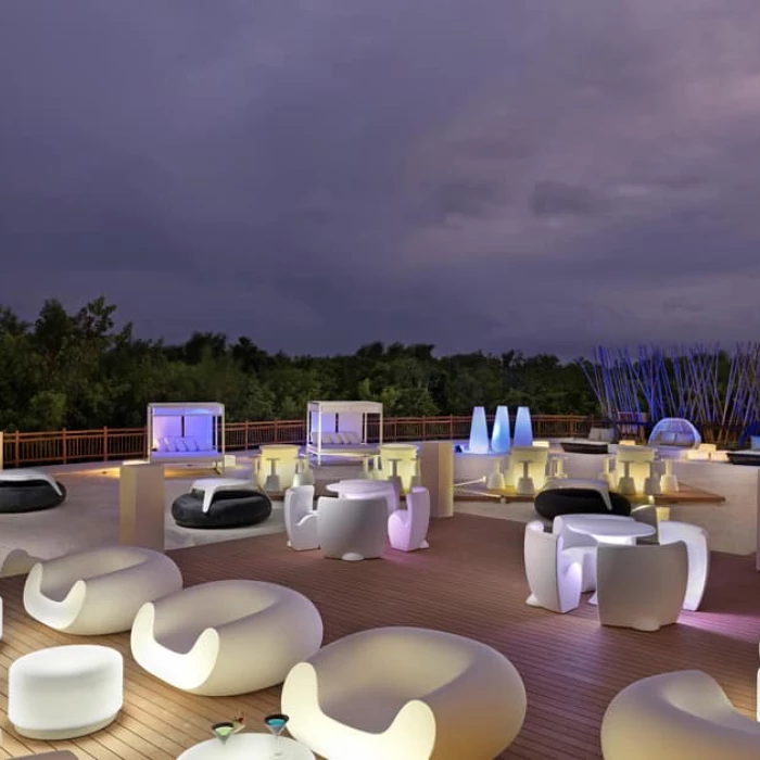 Paradisus Playa Del Carmen sky lounge wedding venue