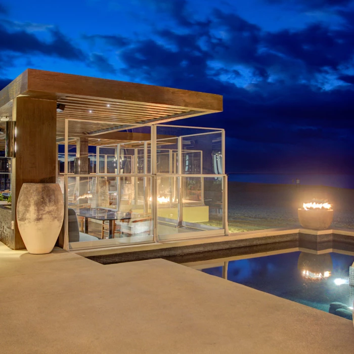 Night views of Pueblo Bonito Pacifica Golf & Spa Resort