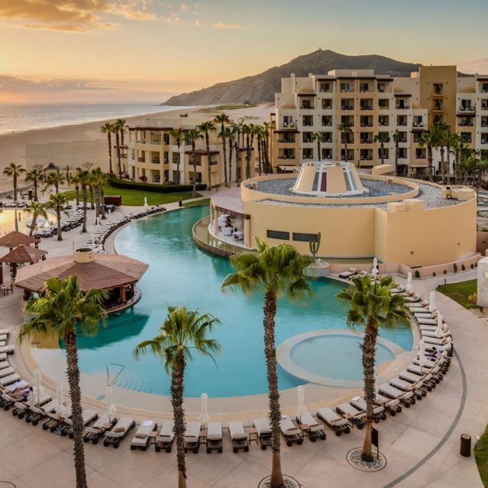 Aerial view of Pueblo Bonito Pacifica Golf & Spa Resort