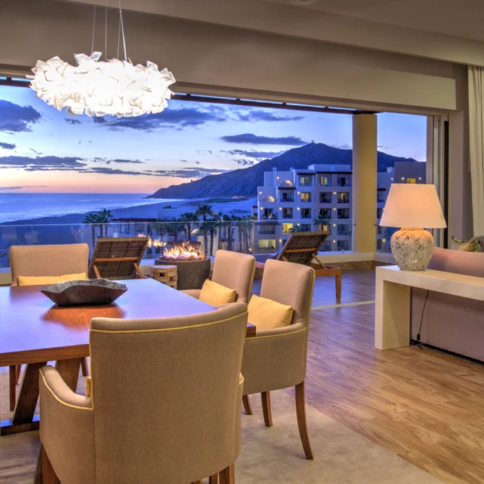 Living room suite at Pueblo Bonito Pacifica Golf & Spa Resort