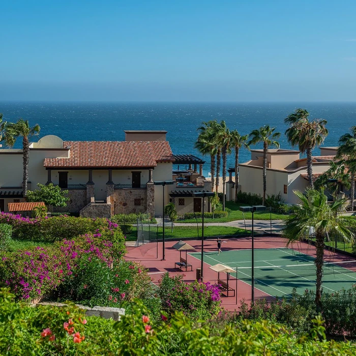 Tennis court at Pueblo Bonito Sunset Beach Golf & Spa Resort