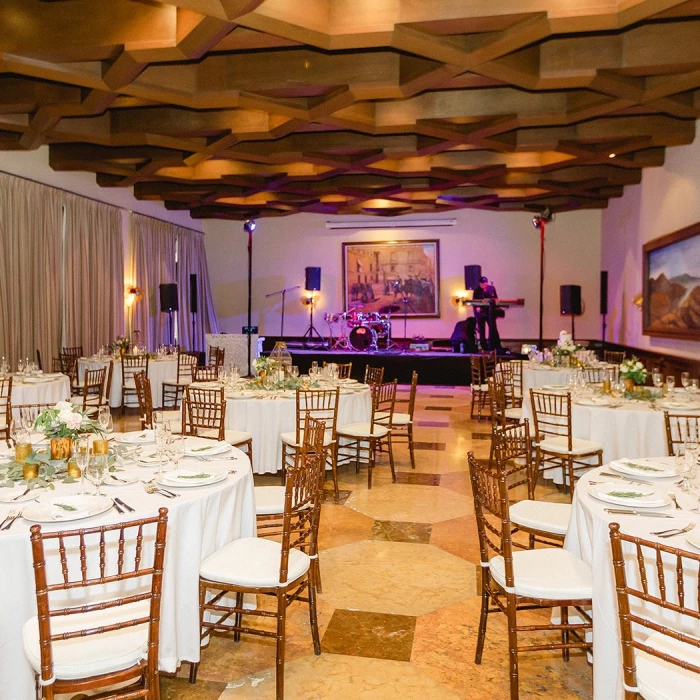 Santa ana ballroom wedding venue at Pueblo Bonito Sunset Beach Golf & Spa Resort