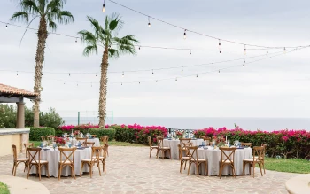 Swan Terrace wedding venue at Pueblo Bonito Sunset Beach Golf & Spa Resort