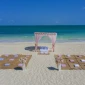 Planet Hollywood Adult Cancun beach wedding venue with seats