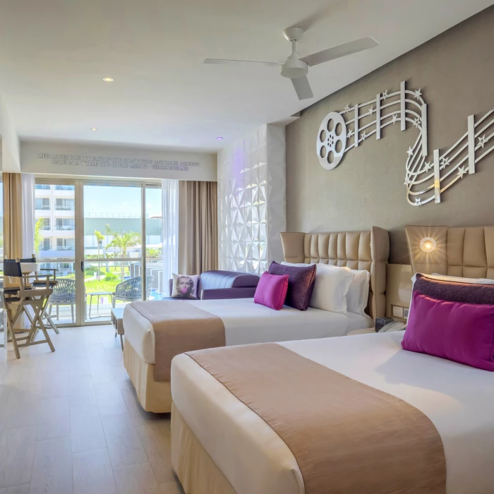 Planet Hollywood Adult Scene Cancun double bedroom suite