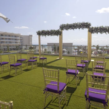 Planet Hollywood Adult Cancun terrace wedding venue