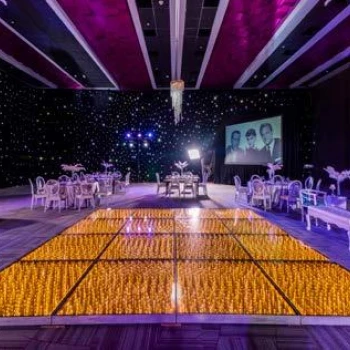 Dance floor on Blockbuster Ballroom at Planet Hollywood Cancun Resort and Spa