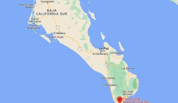 Google maps of Playa Grande Resort and Grand Spa