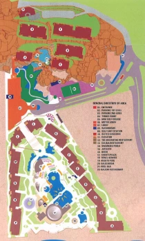 Resort map of Playa Grande Resort & Grand Spa