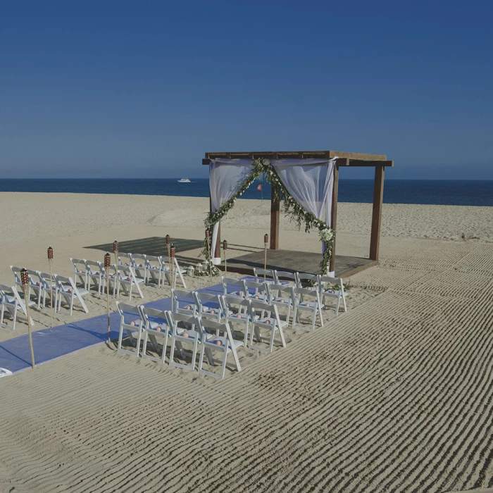 beach wedding at Playa Grande Resort & Grand Spa