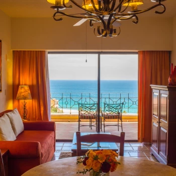 Oceanview suite Living room at Playa Grande Resort & Grand Spa