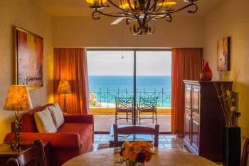 Oceanview suite Living room at Playa Grande Resort & Grand Spa