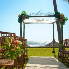 Ceremony decor at Pueblo bonito Los cabos