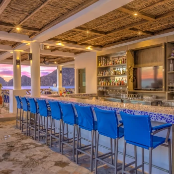 Bar restaurant at Pueblo Bonito Los Cabos Beach Resort