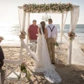 Pueblo Bonito Rose beach wedding.