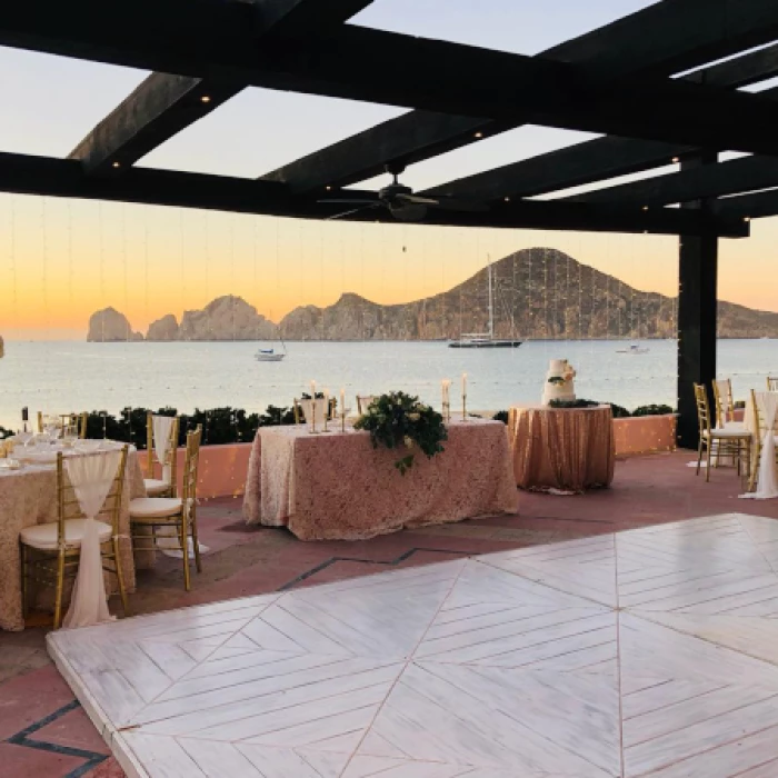 Dinner reception at Pueblo Bonito Los Cabos Beach Resort