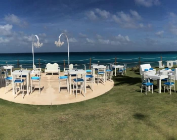 Reef terrace wedding venue at Hyatt ziva Cancun