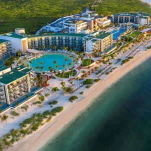 Haven Riviera Cancun Aereal overview.