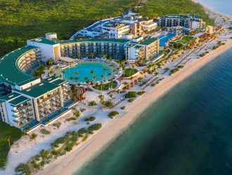 Haven Riviera Cancun Aereal overview.