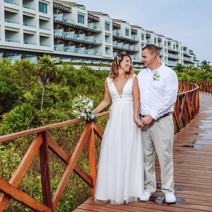 Wedding at Atelier Playa Mujeres.