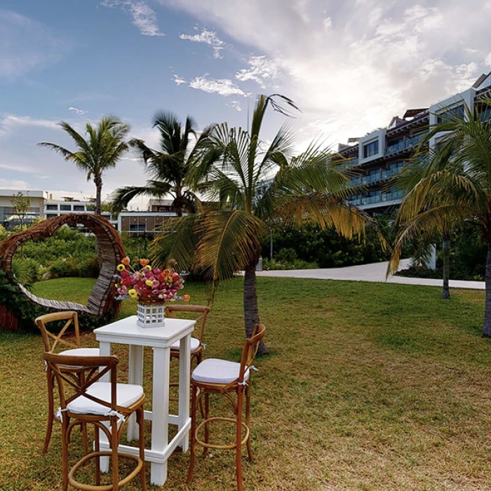 Limon y sal wedding venue at atelier playa mujeres