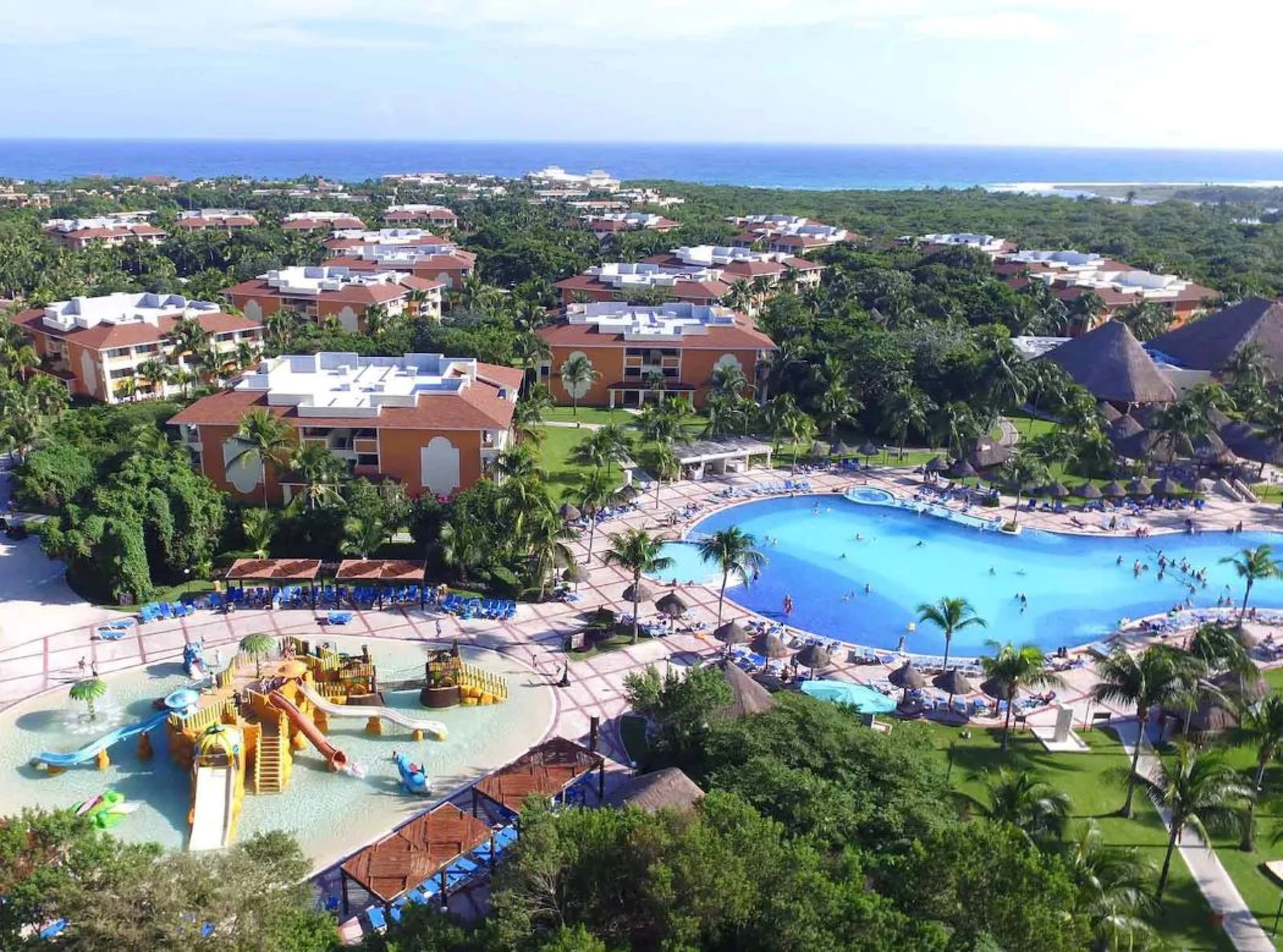 Bahia Principe Grand Coba aerial view