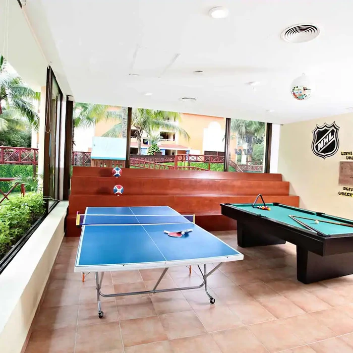 game room at Bahia Principe Grand Coba