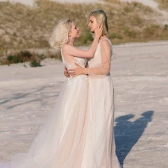 2 lgbtq brides at bahia principe grand coba