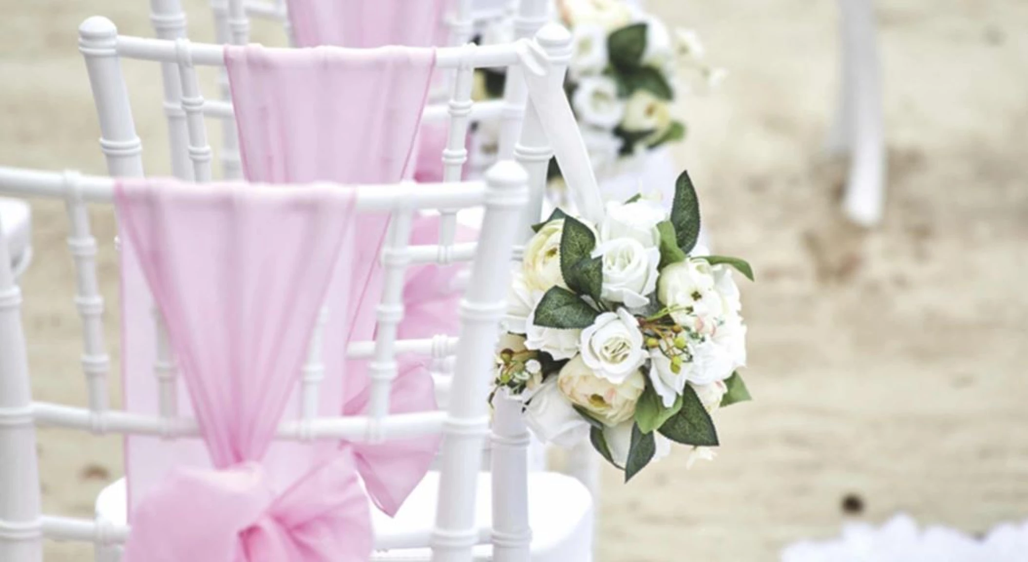 wedding chairs for guests at bahia principe grand coba