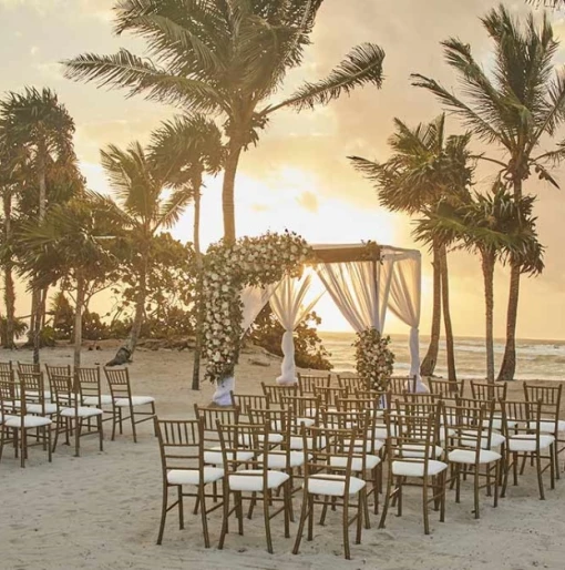 beach wedding venue at Bahia Principe