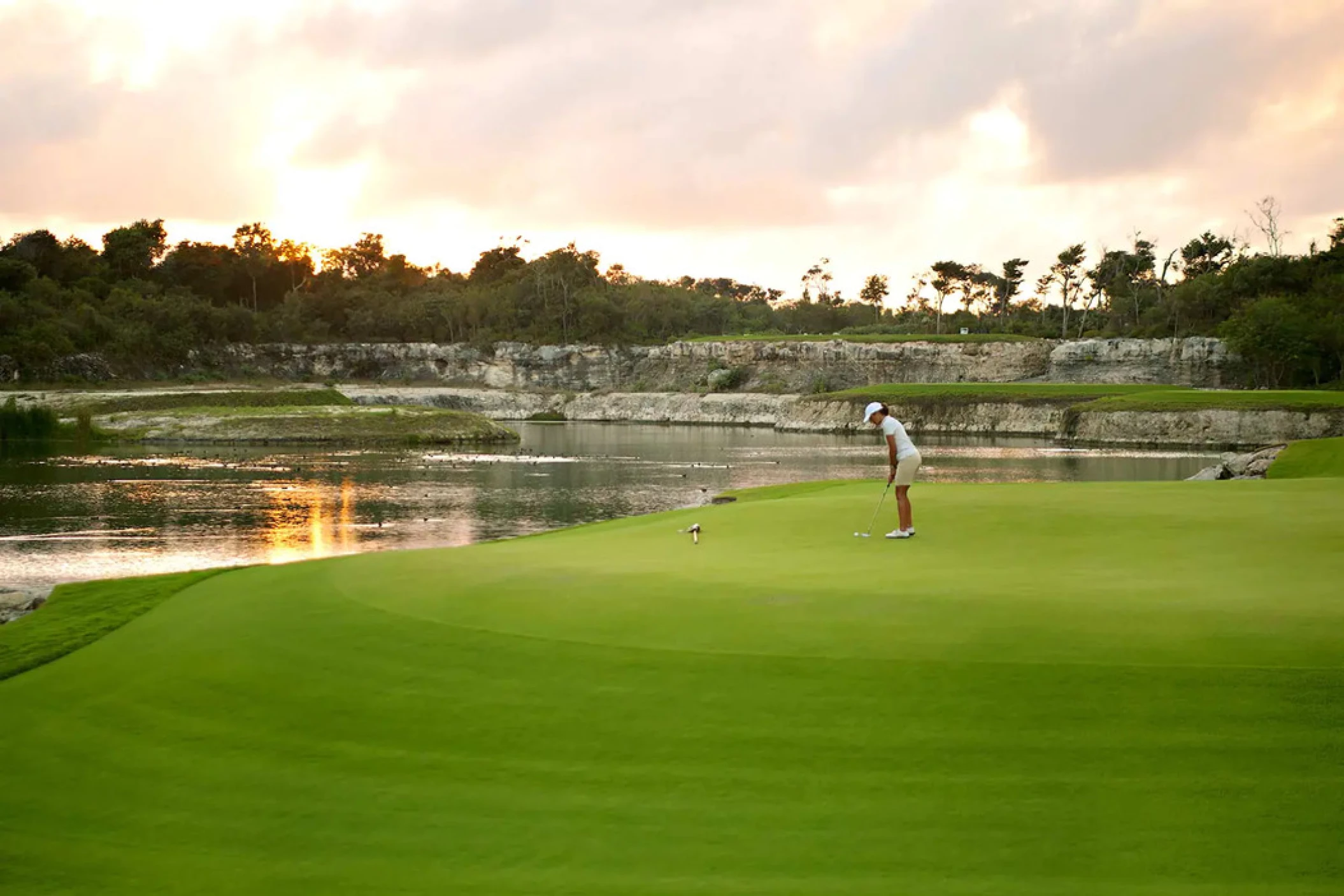 golf course at Bahia Principe Luxury Sian Ka’an