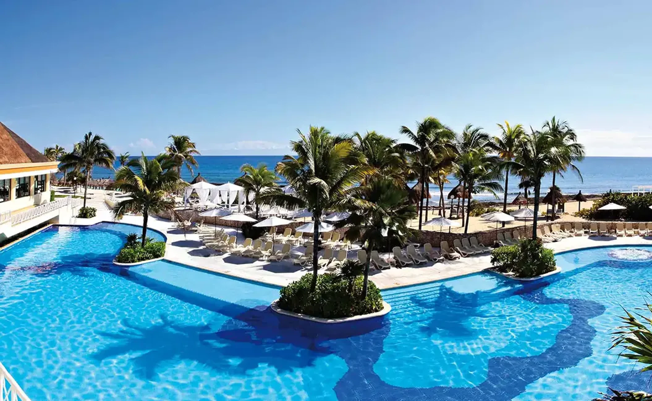 Akumal pool at Bahia Principe Resorts.