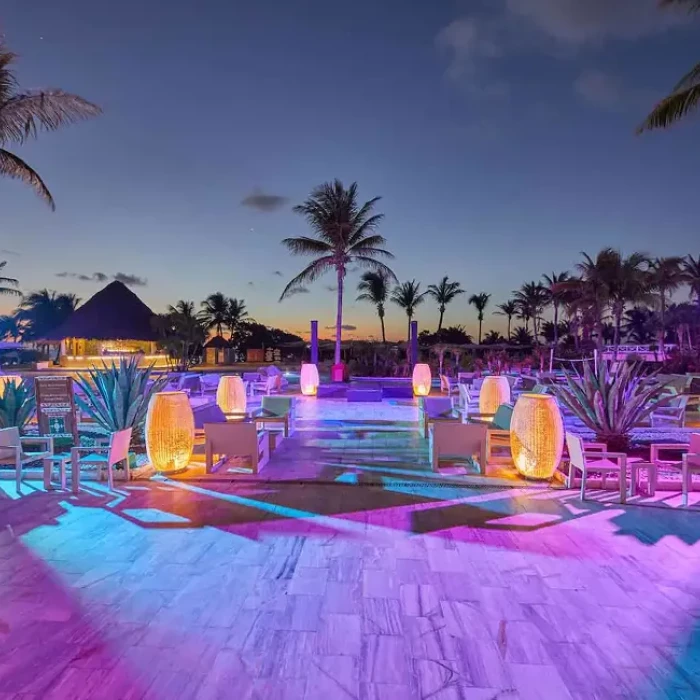 Pool bar at Bahia Principe Resorts.