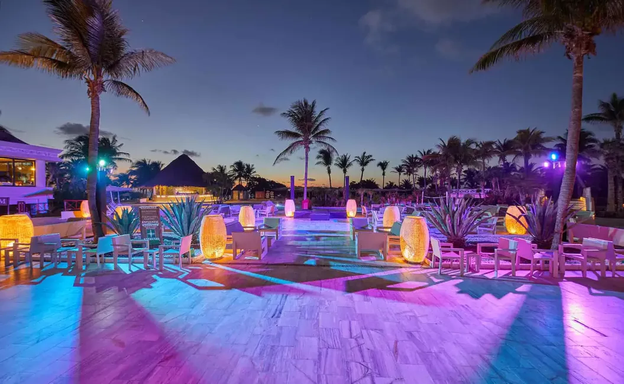 Pool bar at Bahia Principe Resorts.