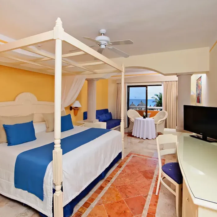 Rooms and suites at Bahia Principe Resorts.