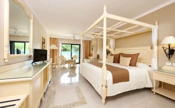 Rooms and suites at Bahia Principe Resorts.
