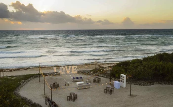 Beach Mirador wedding venue at Bahia Principe Riviera Maya