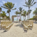 Beach huppa wedding venue at Bahia Principe Riviera Maya