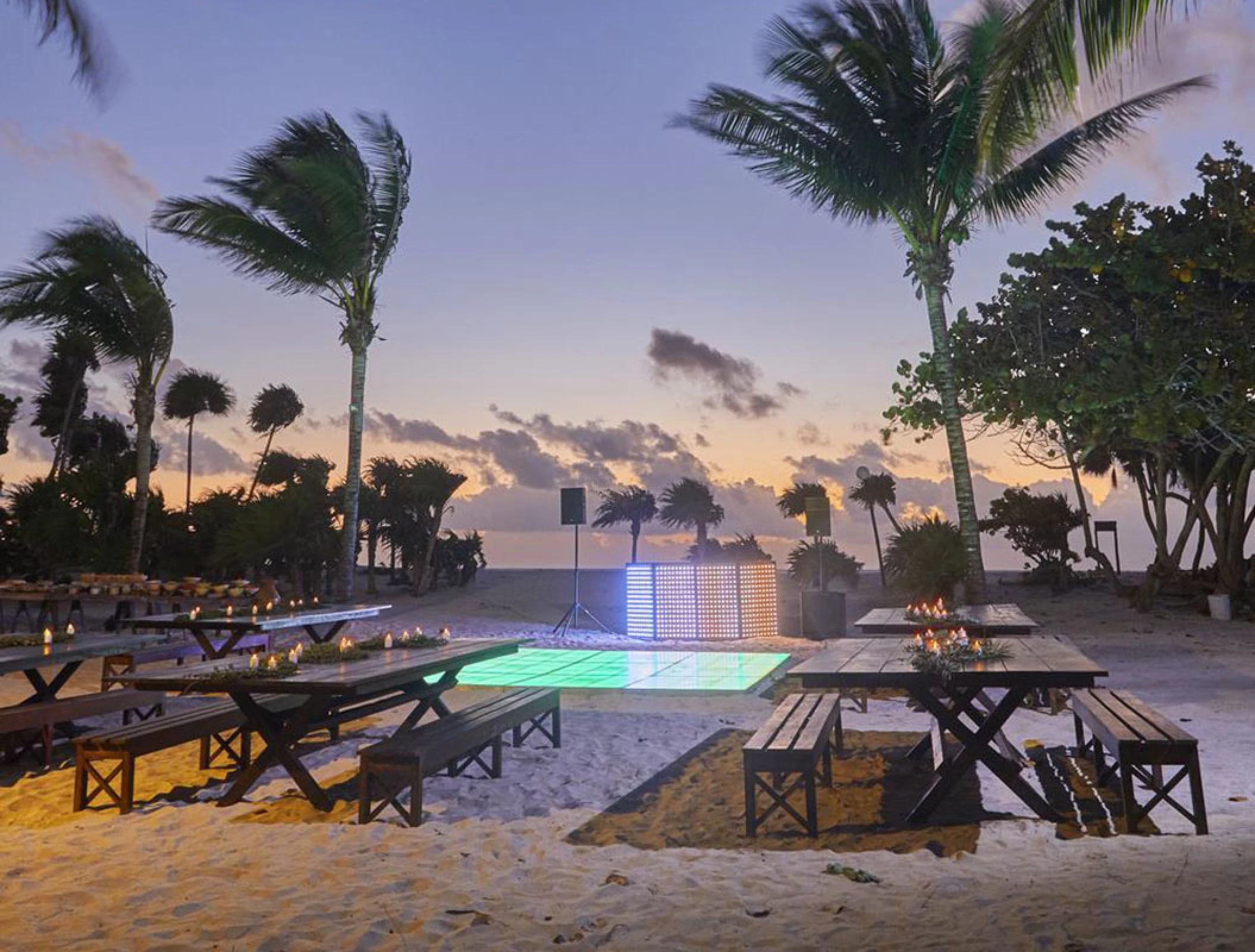 Mirador beach wedding venue at Bahia Principe Riviera Maya