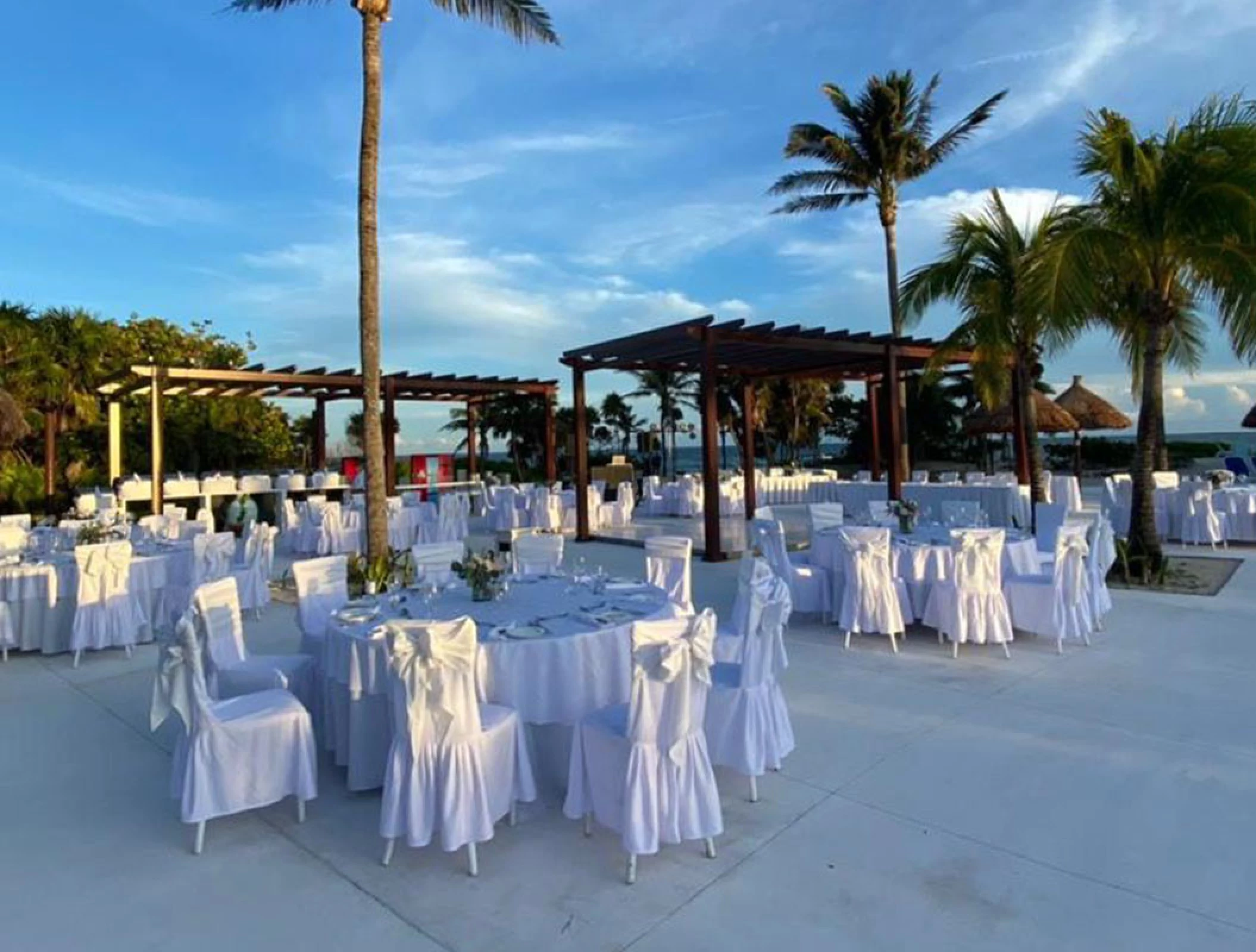 Poolside Venue at Bahia Principe riviera Maya