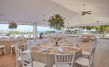 Tequila Terrace wedding venue at Bahia Principe Riviera Maya