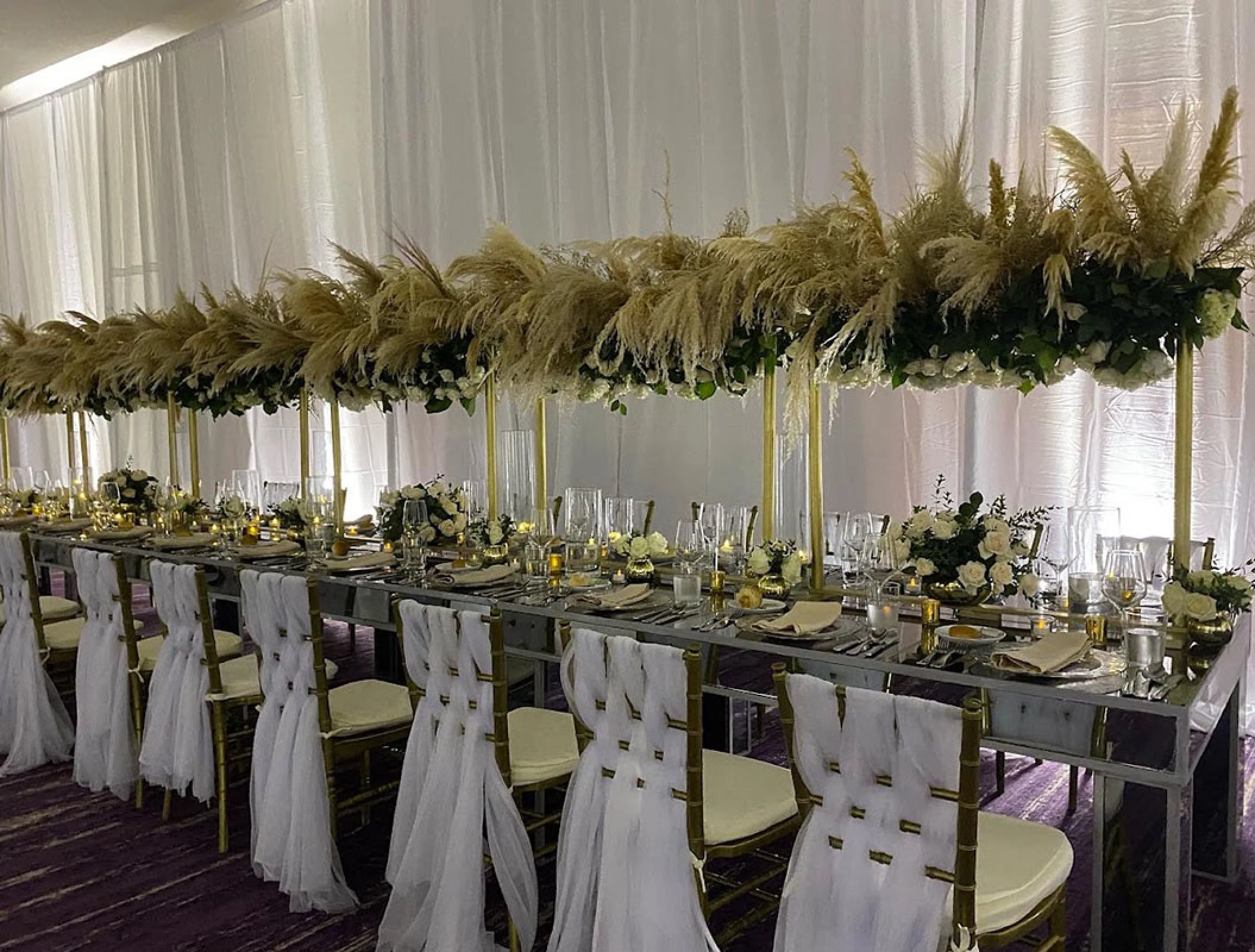 breathless riviera cancun wedding reception at ballroom