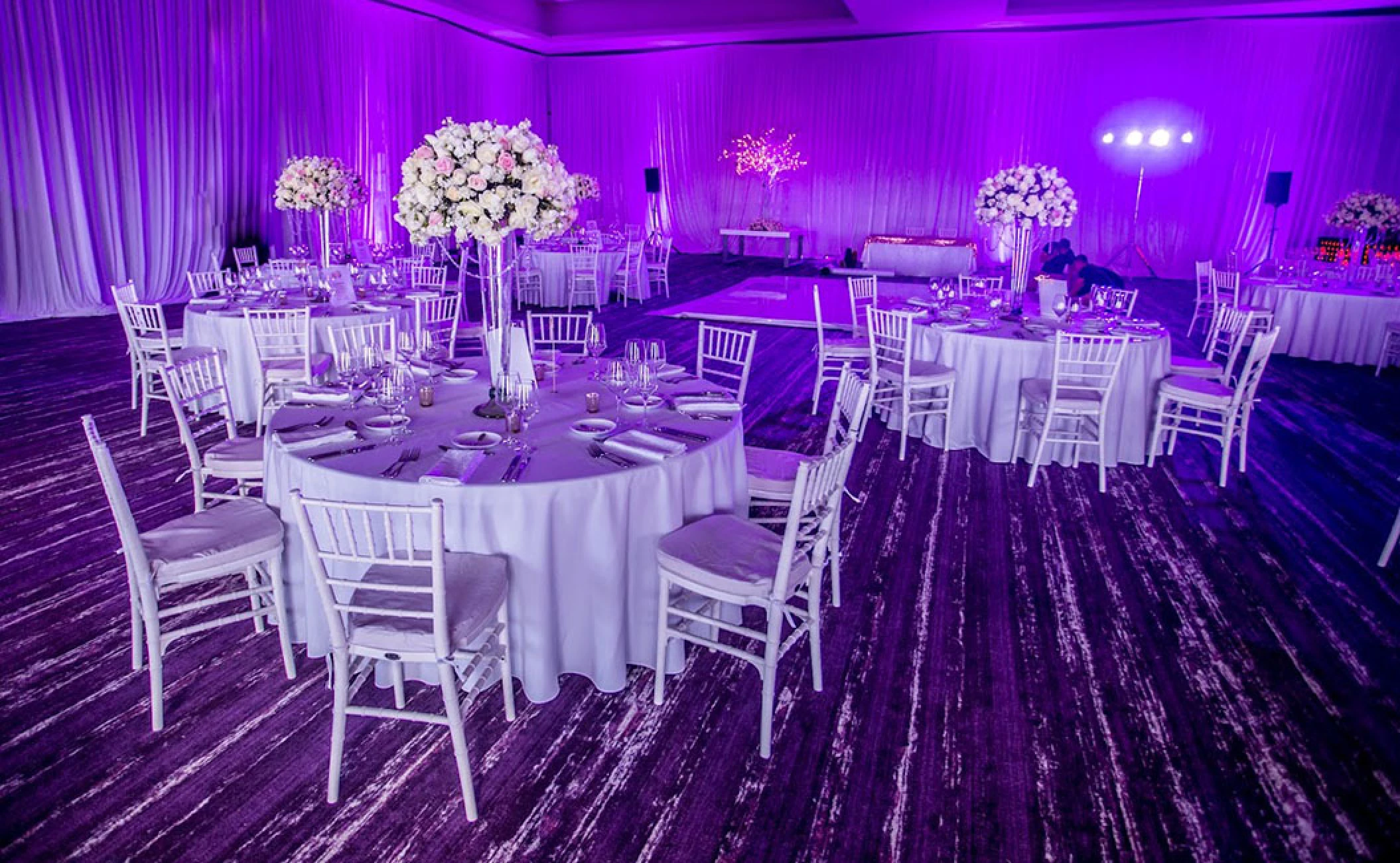 breathless riviera cancun wedding reception at ballroom