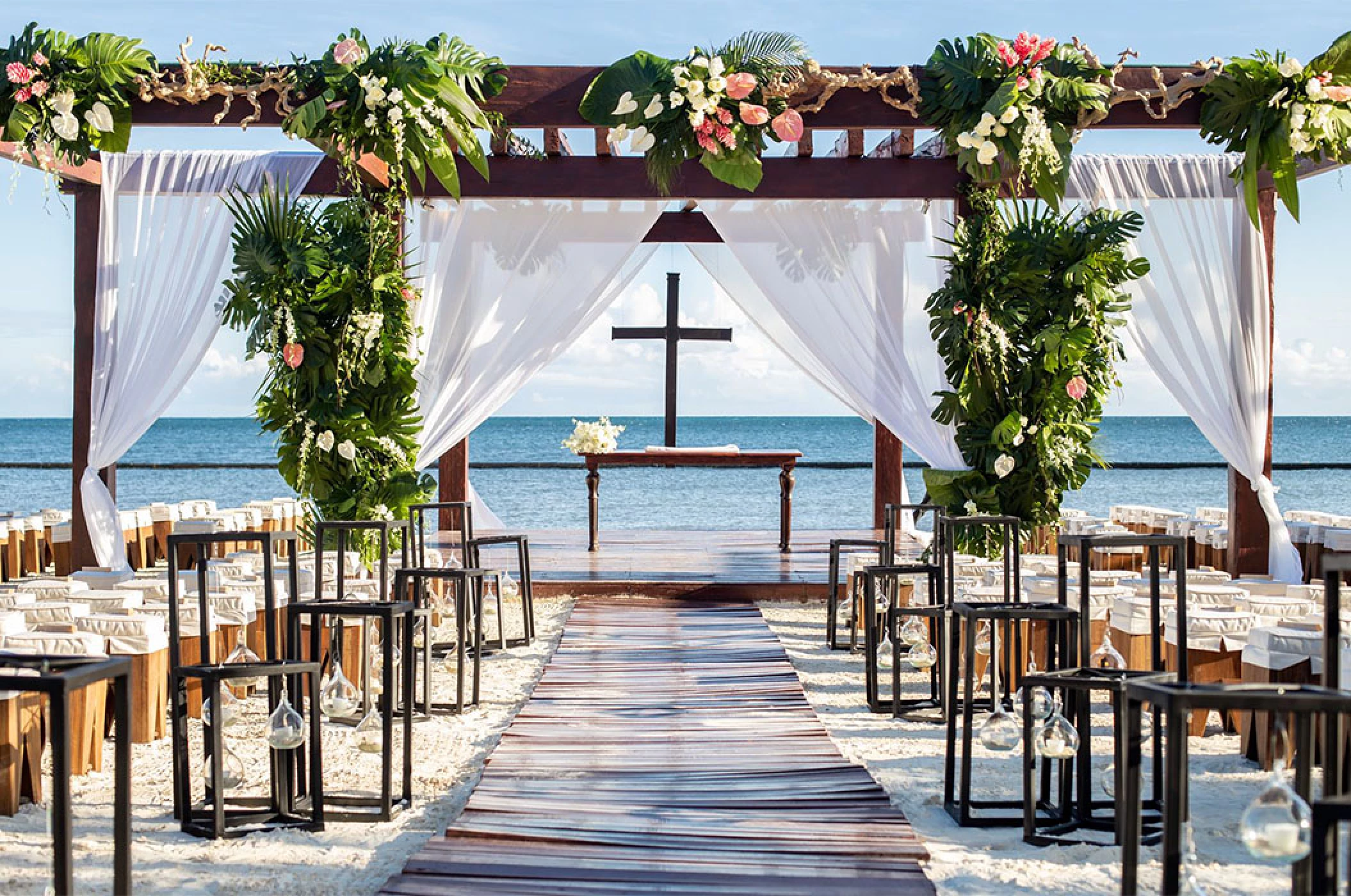 Xhale gazebo at Breathless Riviera Cancun