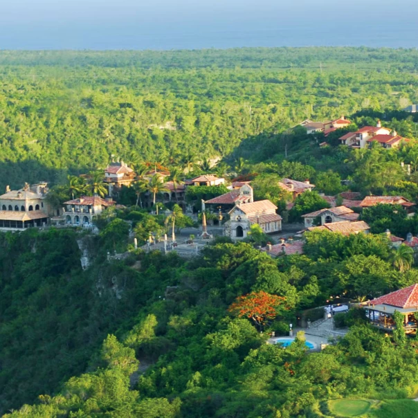 aerial view of Casa de Campo resort