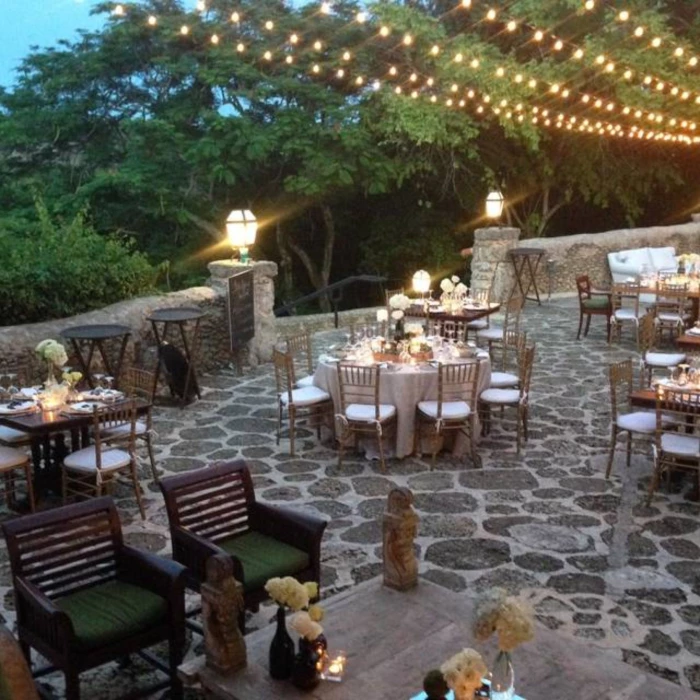 altos terrace at the dye fore venue at Casa de Campo