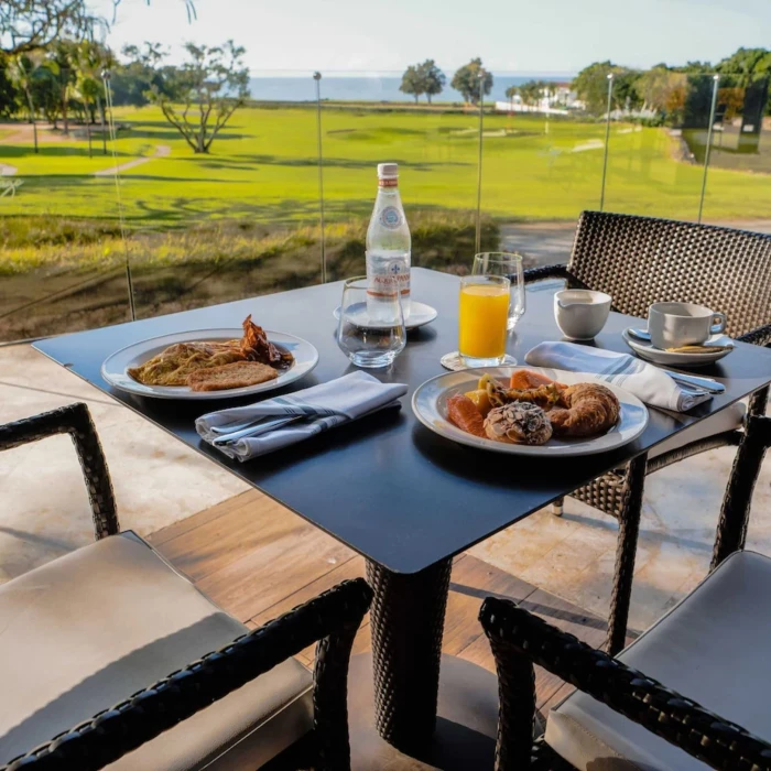 breakfast spread at Casa de Campo