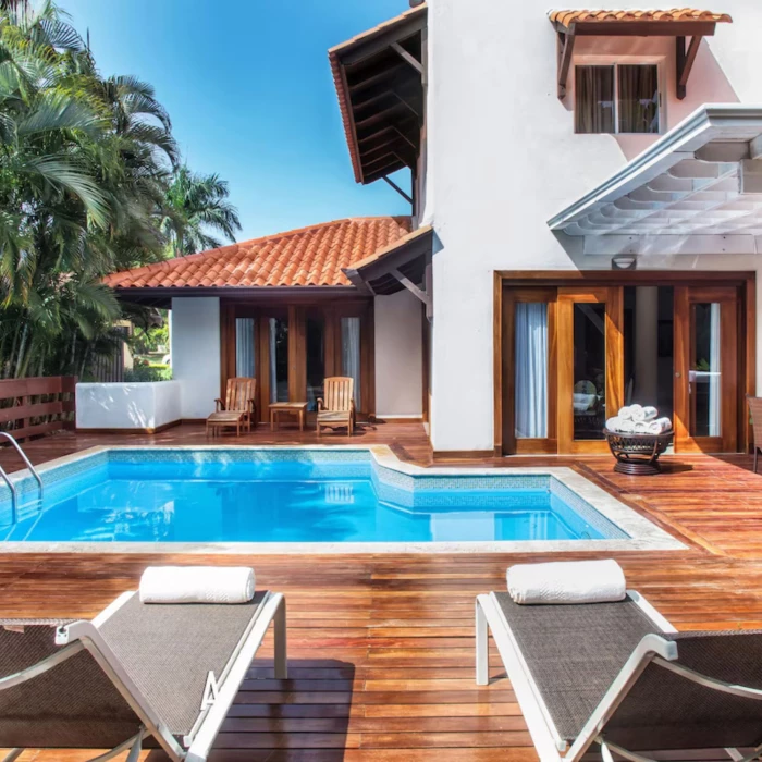 private pool of villa at Casa de Campo