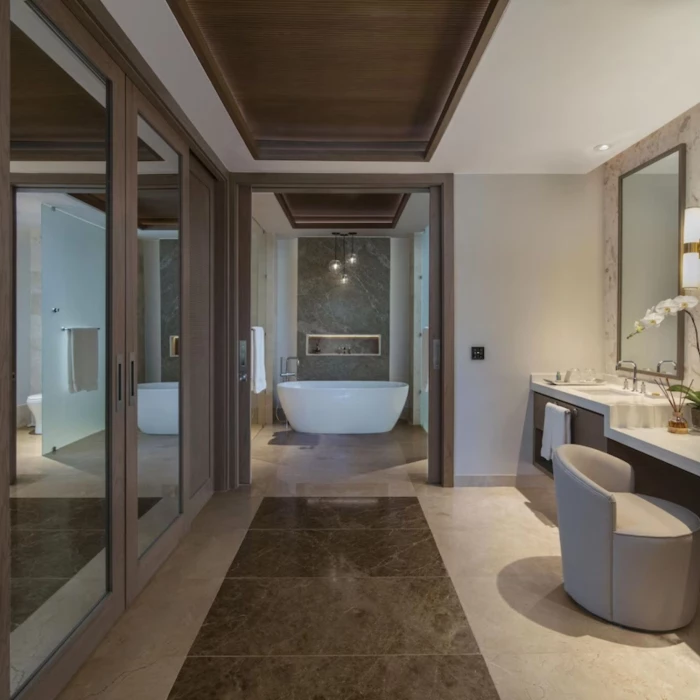 washroom of a suite at Casa de Campo